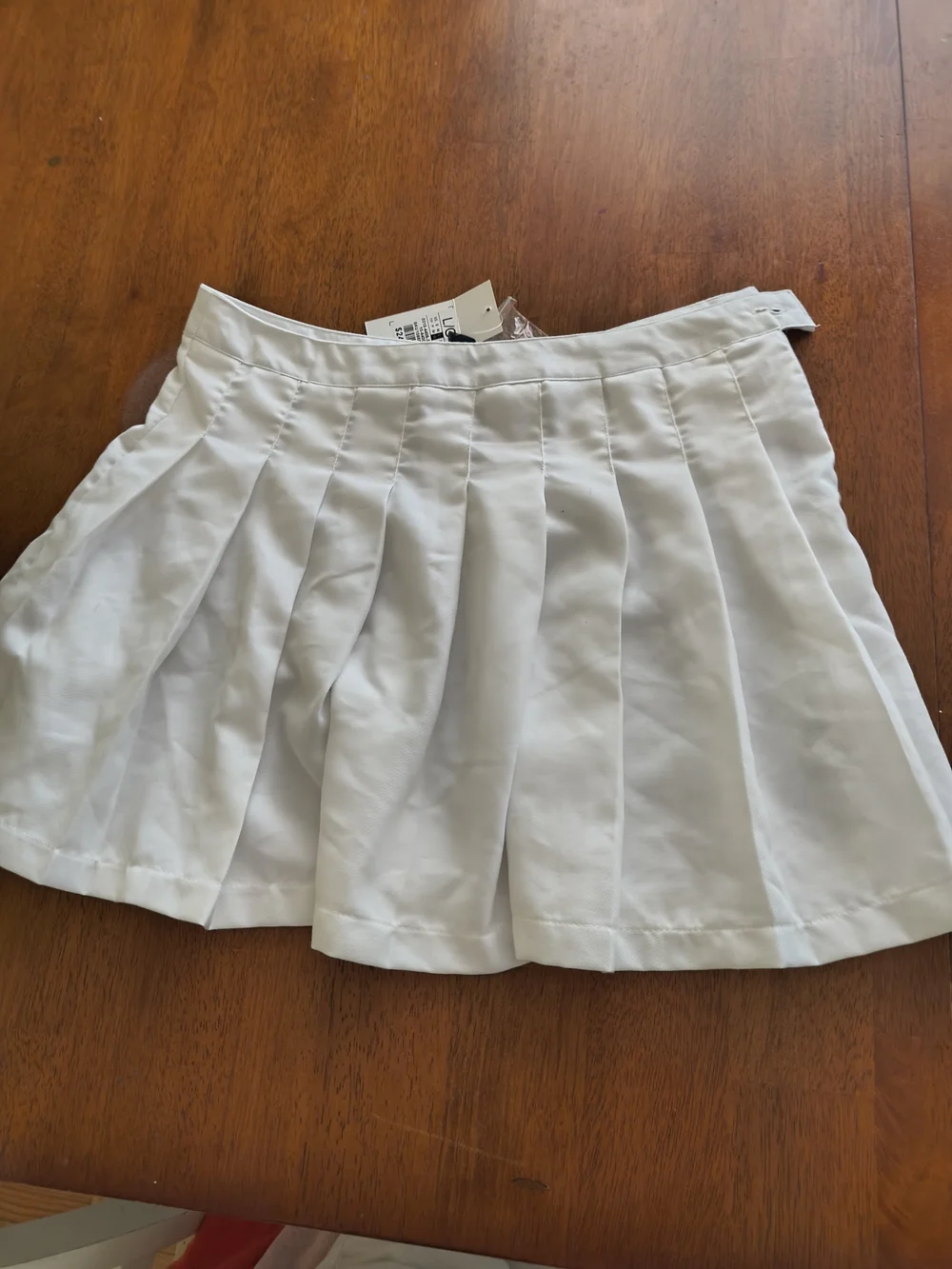 Streetwear Society White Pleated Tennis Skirt